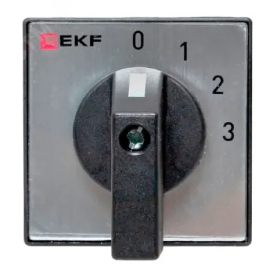 Переключатель кулачковый ПК-1-102 10А 2P 0-1-2-3 IP65 EKF