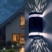 Светильник уличный ЭРА ERAFS012-11 на солнечной батарее настенный Кружево 2 LED 9*16*15 см