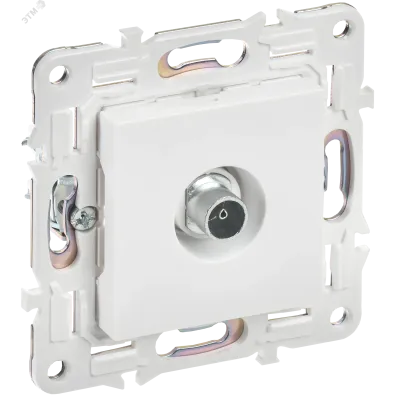 SKANDY Розетка TV оконечная SK-A12W арктический белый IEK