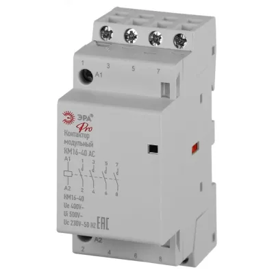 Контактор модульный ЭРА PRO NO-902-325 КМ16-40 АС