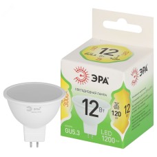 Лампа светодиодная ЭРА GREEN LINE LED MR16-12W-830-GU10 GL GU10 12 Вт софит теплый свет