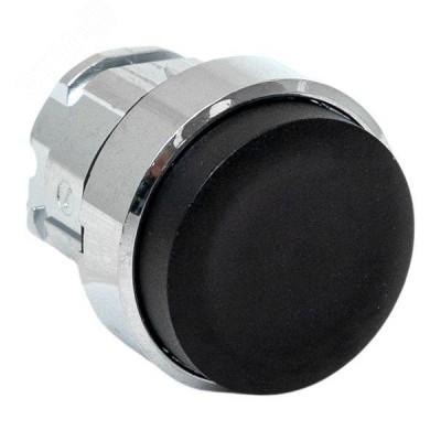 Исполнительный механизм кнопки XB4 черный выпирающая возвратный без фиксации, без подсветки IP65
