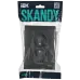 SKANDY Розетка 2-местная без заземления с защитными шторками 10А в сборе SK-R09T титан IEK