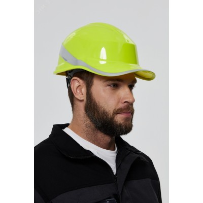 Каска защитная строительная BASEBALL DIAMOND V цвет Желтый