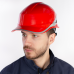 Каска защитная строительная BASEBALL DIAMOND V цвет Красный