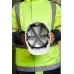 Каска защитная DIAMOND VI WIND из ABC с вентиляцией белого цвета