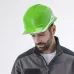 Каска защитная DIAMOND VI WIND из ABC с вентиляцией зеленого цвета