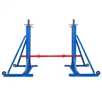 Домкрат кабельный ДК-5ВР винтовой разборный для барабанов весом до 5 т, номера 8-22