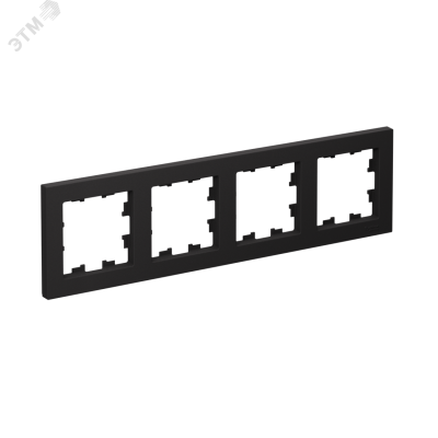 Рамка четырехпостовая ATLASDESIGN универсальная карбон