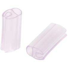 Держатель маркировки проводника от 2 до 4 мм? Рувинил 15х4 мм прозрачный