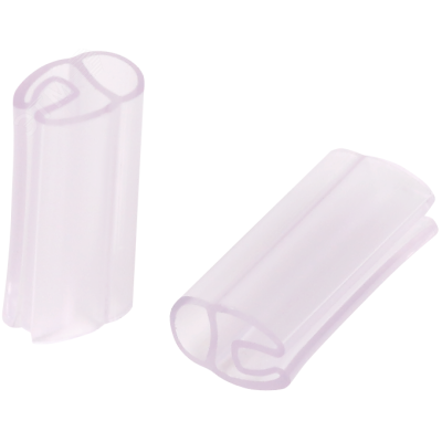 Держатель маркировки проводника от 2 до 4 мм? Рувинил 15х4 мм прозрачный