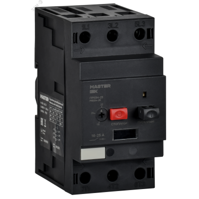 Пускатель ПРК64-25 In=25А Ir=16-25А Ue 660В MASTER IEK