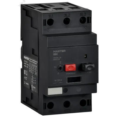 Пускатель ПРК64-25 In=25А Ir=16-25А Ue 660В MASTER IEK
