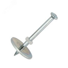 Дюбель гвозди по бетону с шайбой DNW 27 мм (100 шт./уп)