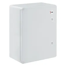 Корпус пластиковый ЭРА ЩМП-П (400х300х170) IP65 УХЛ1 прозрачная дверь серый
