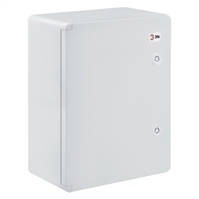 Корпус пластиковый ЭРА ЩМП-П (600х400х200) IP65 УХЛ1 прозрачная дверь серый