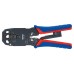 Пресс-клещи для штекеров типа RJ (WEsTern) для реза и зачистки плоских неэкранированных телефонных кабелей кол-во гнёзд: 3 RJ 10 (4-полюсный) 765 мм RJ 11