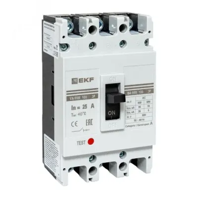 Выключатель автоматический ВА-99М 100/25А 3P 35кА EKF PROxima