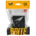 BRITE Выключатель одноклавишный с индикацией 10А ВС10-1-1-БрЧ черный