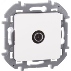 Розетка TV тип звезда белый INSPIRIA