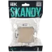 SKANDY Выключатель 1-клавишный проходной 10А SK-V02Sa песочный IEK