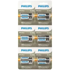 Батарейки Philips LR6A12S/51 АА алкалиновые 1,5v 2х6 шт. LR6-2BL Entry (12/72/216/14688)