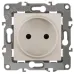 12-2105-02 ЭРА Розетка 2P, 16A-250В, IP20, Эра12, слоновая кость (10/100/3200)