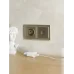 BRITE Рамка 2 поста IP44 РУ-2-БрШ-44 шампань