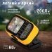 Фонарь налобный светодиодный Рабочие Практик GA-813 аккумуляторный 3+3 Bт сенсорное управление дисплей 4 режима