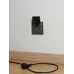 BRITE Розетка с заземлением с защитными шторками и крышкой 16А IP44 РСбш10-3-44-БрС сталь