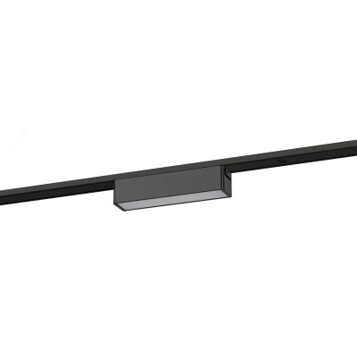 Светильник светодиодный трековый с заливающим светом для тонкой магнитной системы 6Вт 4000К черный TRM-S5-1-6W4K-BK