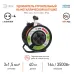 Удлинитель силовой ЭРА RMx-4es-3x1,5-40m-IP44 на металлической катушке c заземлением 4 розетки 40м ПВС 3х1.5мм2