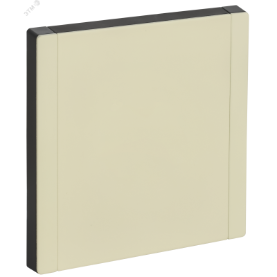 FORTE&PIANO Заглушка с суппортом FP841M металл слоновая кость IEK