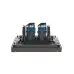FORTE&PIANO Розетка компьютерная двойная RJ45 кат.6 FP334 серый IEK