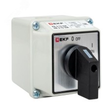 Кулачковый переключатель ПК-3-13 16А 3P 'ВКЛ-ВЫКЛ' IP54 EKF PROxima