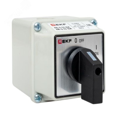 Кулачковый переключатель ПК-3-13 16А 3P 'ВКЛ-ВЫКЛ' IP54 EKF PROxima