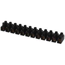 Зажим винтовой ЭРА NO-225-518 изолированный ЗВИ-нг 100А (6.0-40 мм2) 12 пар чёрный