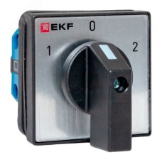 Переключатель кулачковый ПК-1-41 10А 1P 1-0-2 IP65 EKF
