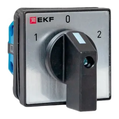 Переключатель кулачковый ПК-1-41 10А 1P 1-0-2 IP65 EKF