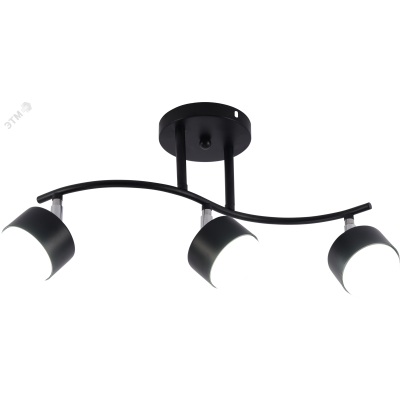 Светильник настенно-потолочный спот 15Вт поворотный Rivoli Vanessa 7074-703 3хGX53