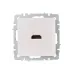 BRITE Розетка HDMI РHDMI-0-БрЖ жемчуг