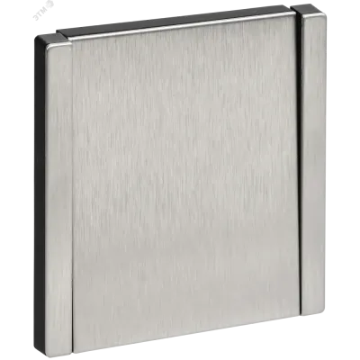 FORTE&PIANO Выключатель 1-клавишный самовозвратный 10А FP710M металл никель IEK