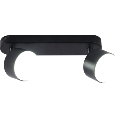 Светильник настенно-потолочный спот 15Вт поворотный Rivoli Alesta 7079-702 2хGX53