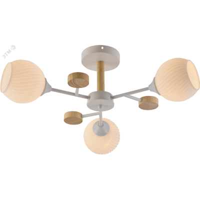 Люстра Rivoli Chiara 9180-303 3 х Е27 60 Вт модерн