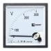 Вольтметр VM-A961 аналоговый на панель 96х96 квадратный вырез 300 В прямое подключение PROxima