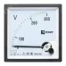 Вольтметр VM-A961 аналоговый на панель 96х96 квадратный вырез 300 В прямое подключение PROxima