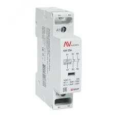 Контактор модульный КМ 25А 2NC 230VAC (1 мод.) AVERES