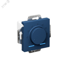 ATLASDESIGN ТЕРМОСТАТ электрон. теплого пола с датчиком, 10A, механизм, АКВАМАРИН