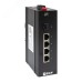 Коммутатор промышленный неуправляемый U-1GX/SFP-4GTP, 1 порт 1000Base-X SFP, 4 порта 10/100/1000Base-T(X) RJ45 c PoE, монтаж на динрейку TSX EKF