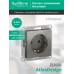 Розетка ATLASDESIGN с заземлением 16А механизм сталь